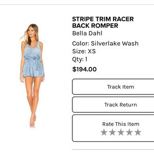 Bella Dahl XS Jean Romper